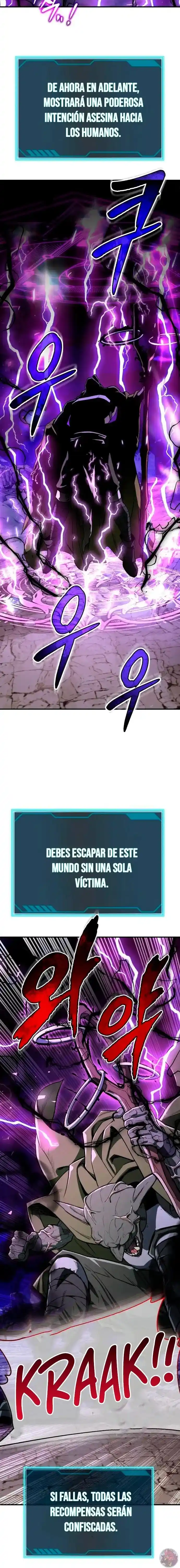 Reencarnación del demonio sangriento: La prueba del tanque maldito. capítulo 28, página 13