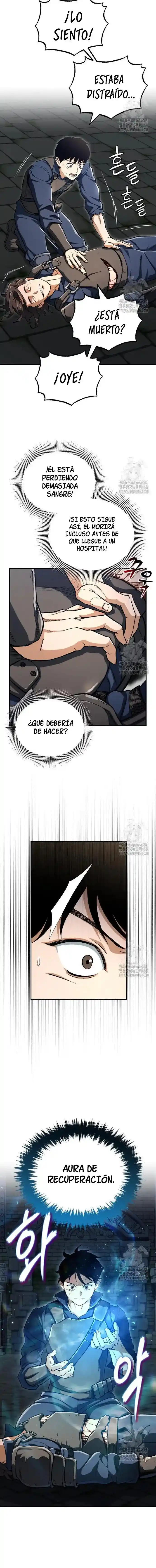 Reencarnación del demonio sangriento: La prueba del tanque maldito. capítulo 3, página 8