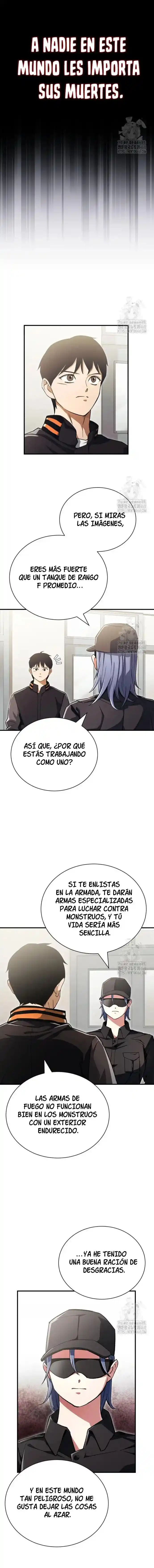 Reencarnación del demonio sangriento: La prueba del tanque maldito. capítulo 3, página 17