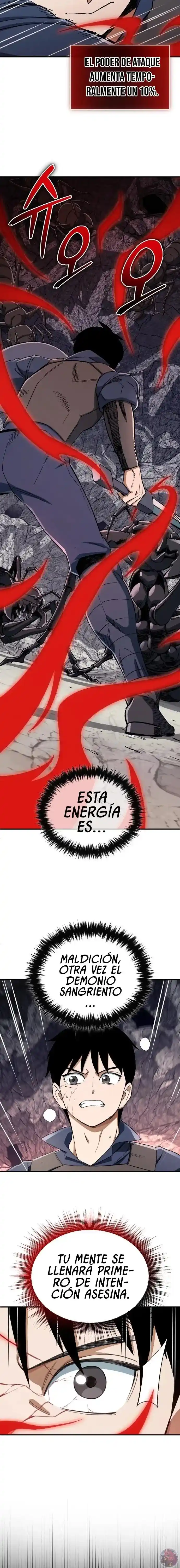 Reencarnación del demonio sangriento: La prueba del tanque maldito. capítulo 32, página 14
