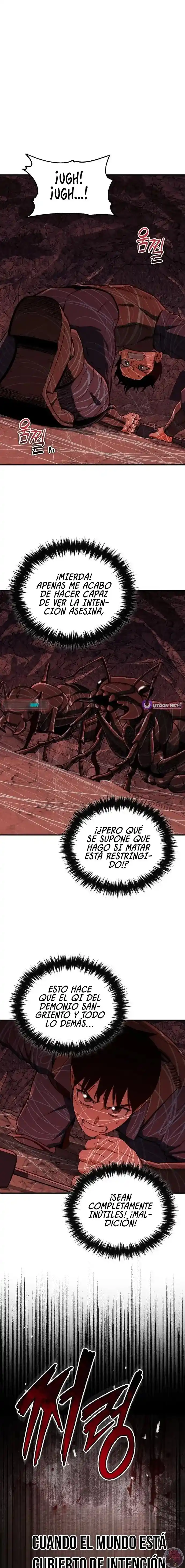 Reencarnación del demonio sangriento: La prueba del tanque maldito. capítulo 33, página 1