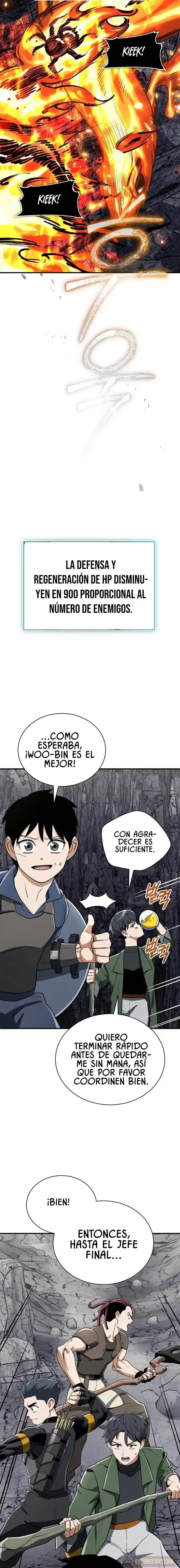 Reencarnación del demonio sangriento: La prueba del tanque maldito. capítulo 35, página 17
