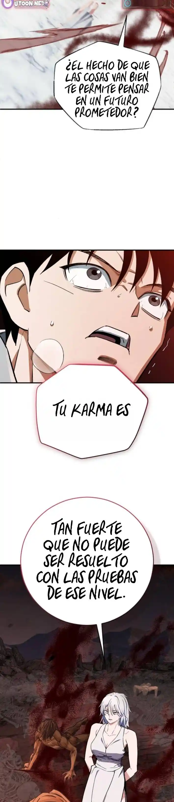 Reencarnación del demonio sangriento: La prueba del tanque maldito. capítulo 37, página 28