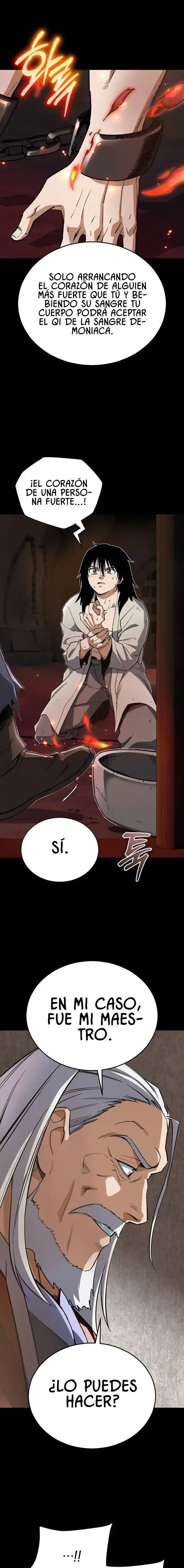 Reencarnación del demonio sangriento: La prueba del tanque maldito. capítulo 38, página 3