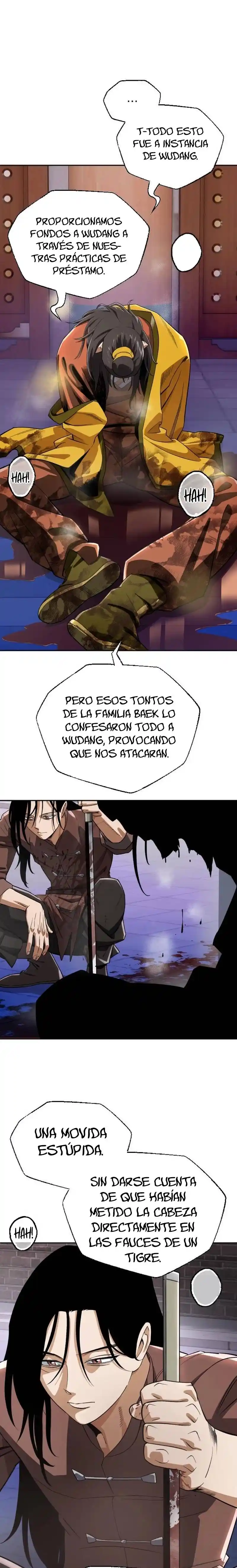 Reencarnación del demonio sangriento: La prueba del tanque maldito. capítulo 45, página 22