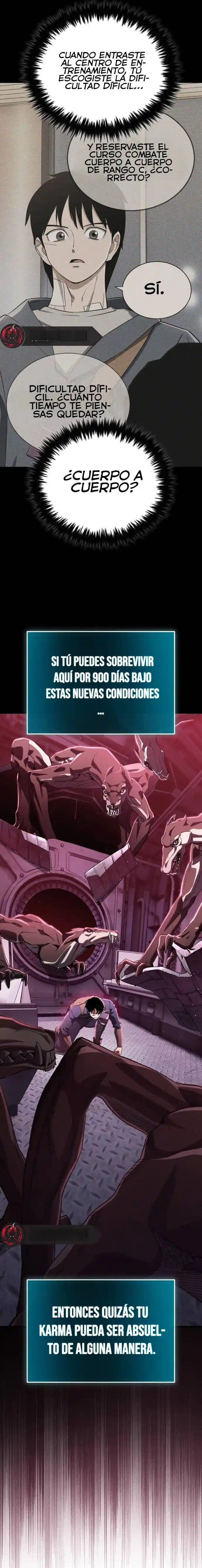Reencarnación del demonio sangriento: La prueba del tanque maldito. capítulo 49, página 21