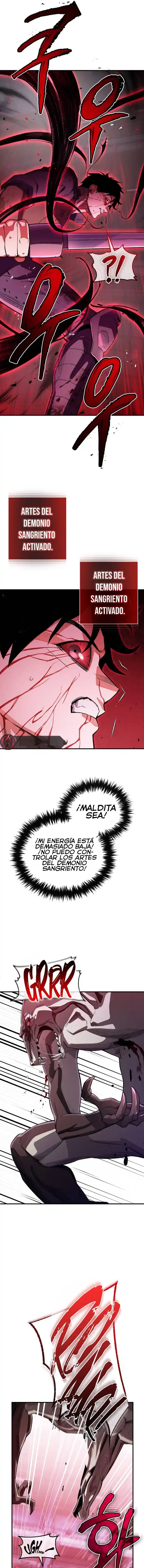 Reencarnación del demonio sangriento: La prueba del tanque maldito. capítulo 51, página 6