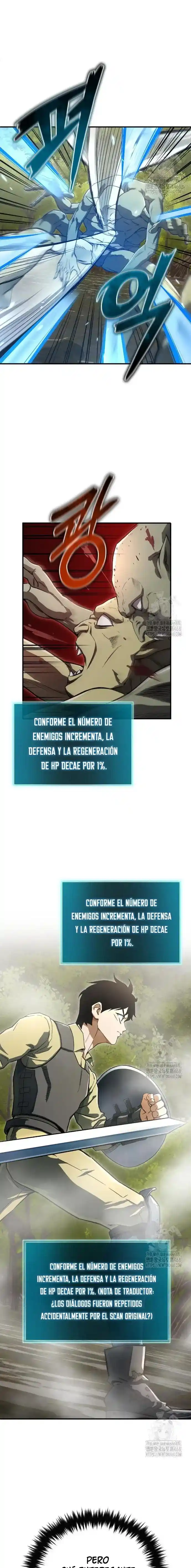 Reencarnación del demonio sangriento: La prueba del tanque maldito. capítulo 6, página 20