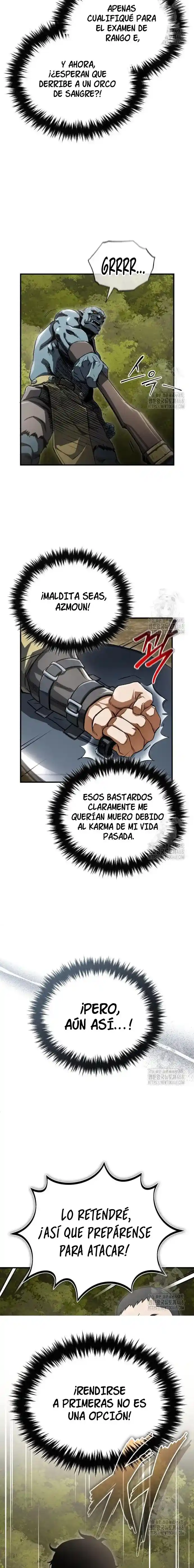 Reencarnación del demonio sangriento: La prueba del tanque maldito. capítulo 7, página 12