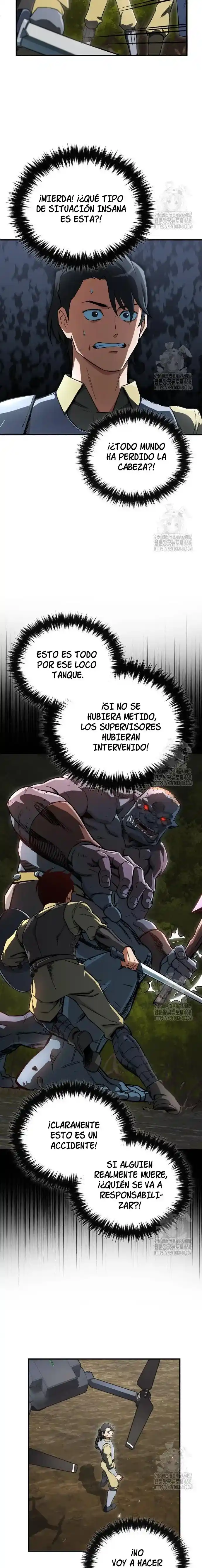 Reencarnación del demonio sangriento: La prueba del tanque maldito. capítulo 7, página 16