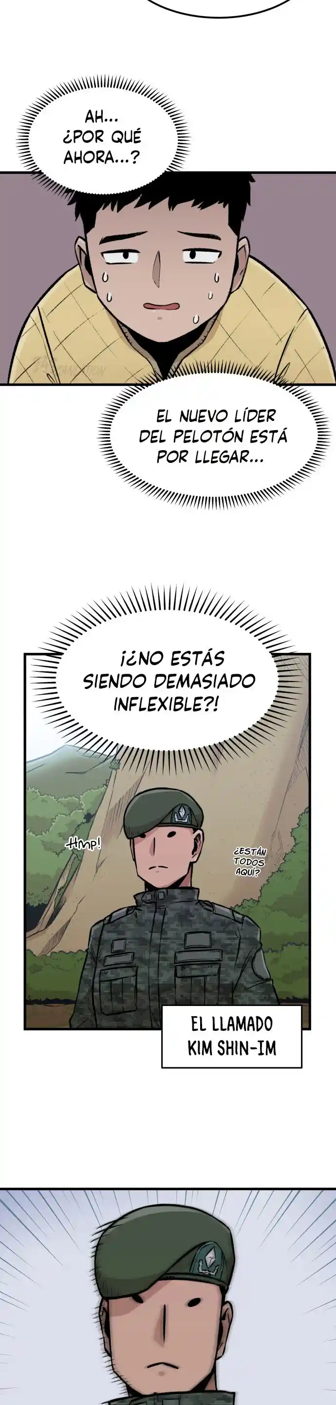Reencarnación del soldado veterano capítulo 1, página 4