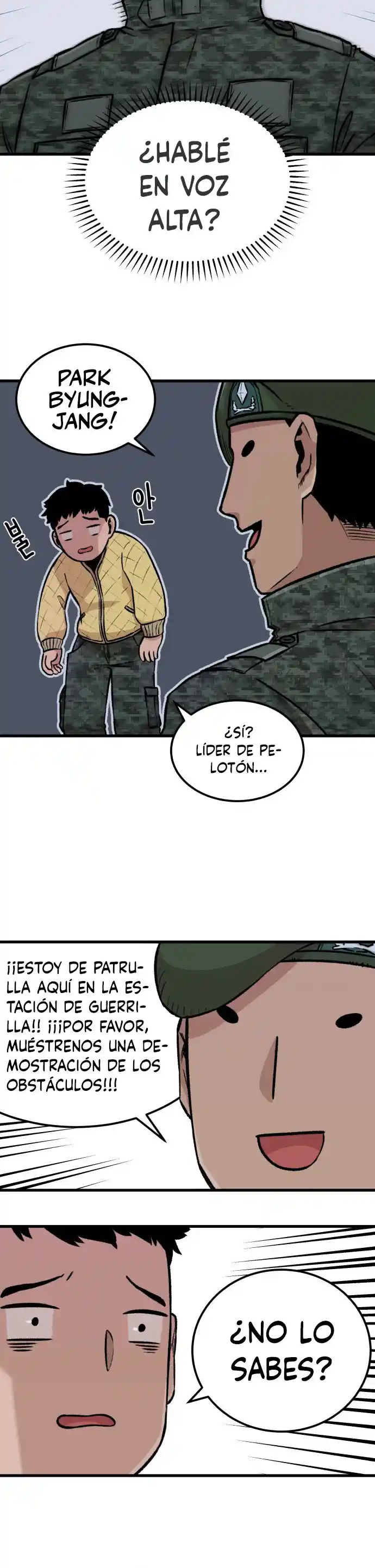 Reencarnación del soldado veterano capítulo 1, página 5