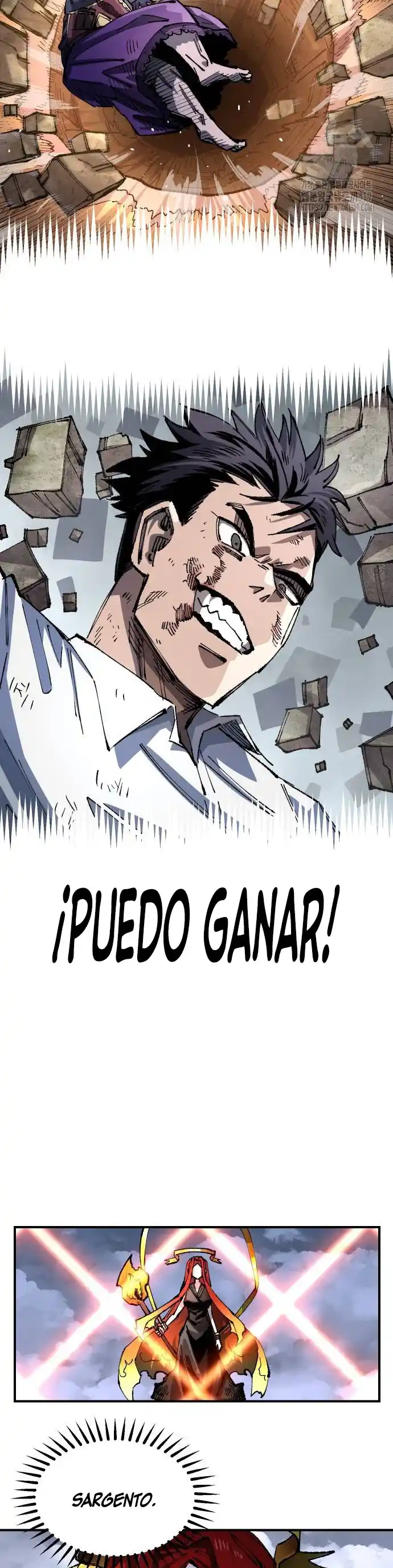 Reencarnación del soldado veterano capítulo 104, página 38