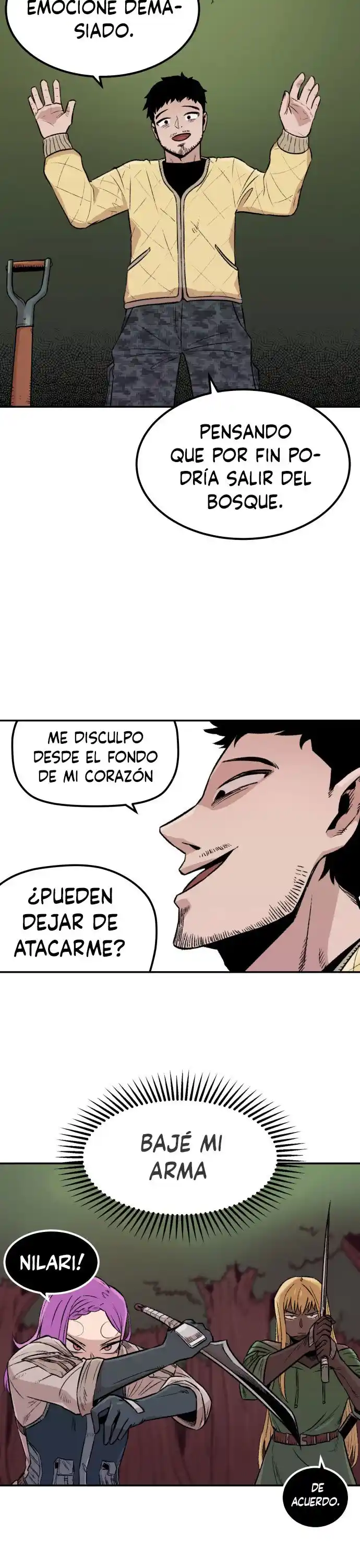 Reencarnación del soldado veterano capítulo 3, página 5