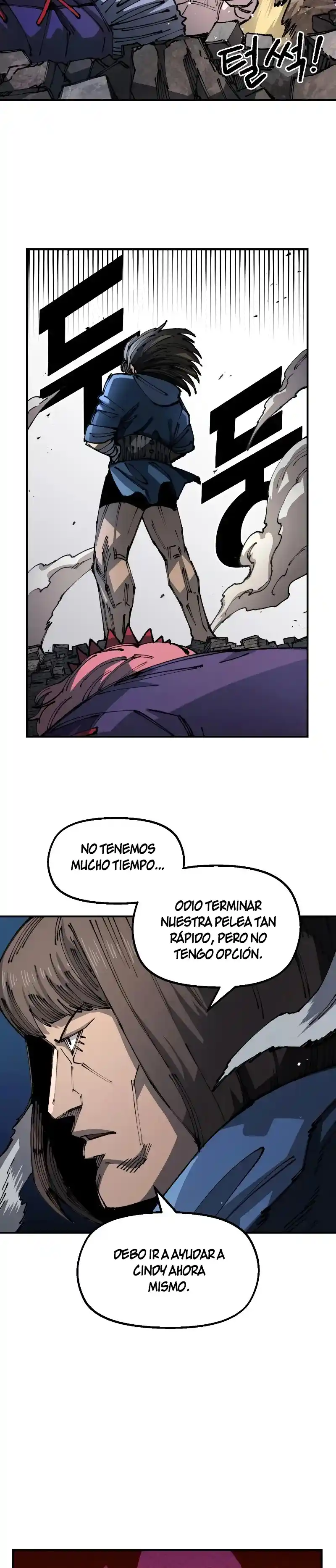 Reencarnación del soldado veterano capítulo 83, página 34