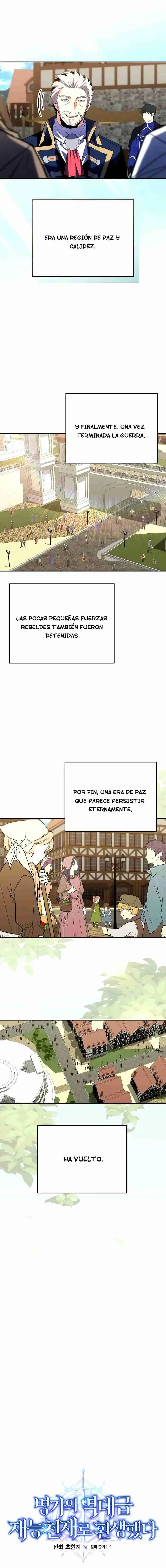 Reencarnado en un genio prodigio de una familia prestigiosa capítulo 13, página 3