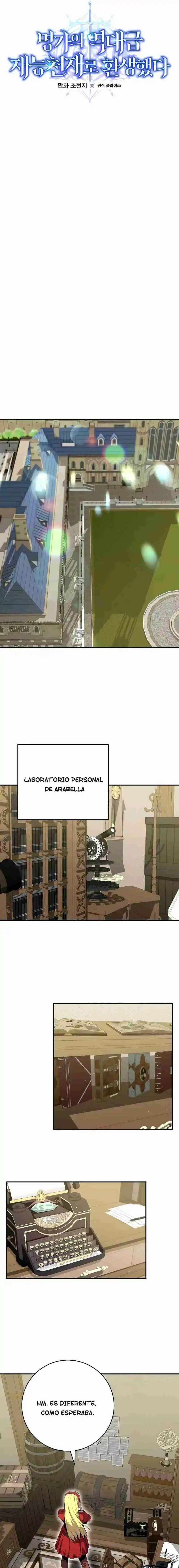 Reencarnado en un genio prodigio de una familia prestigiosa capítulo 20, página 4