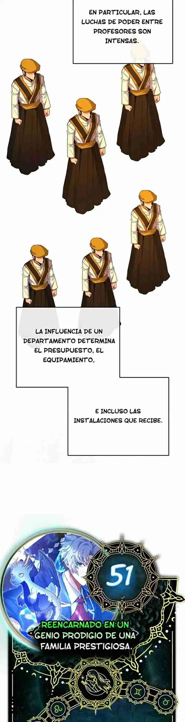 Reencarnado en un genio prodigio de una familia prestigiosa capítulo 51, página 2