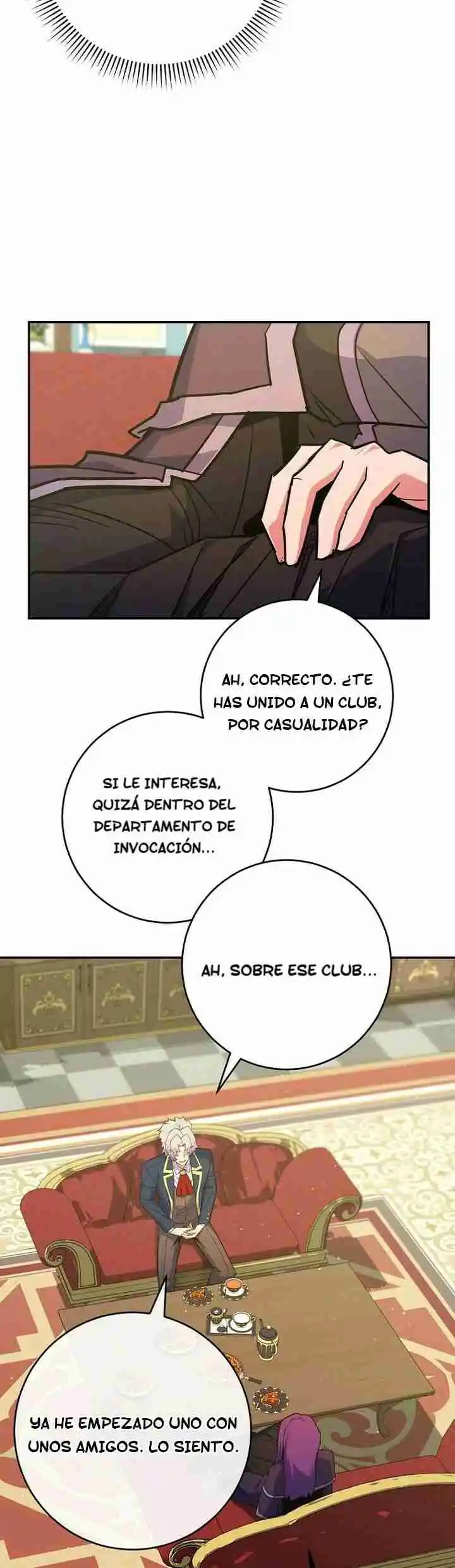 Reencarnado en un genio prodigio de una familia prestigiosa capítulo 51, página 34
