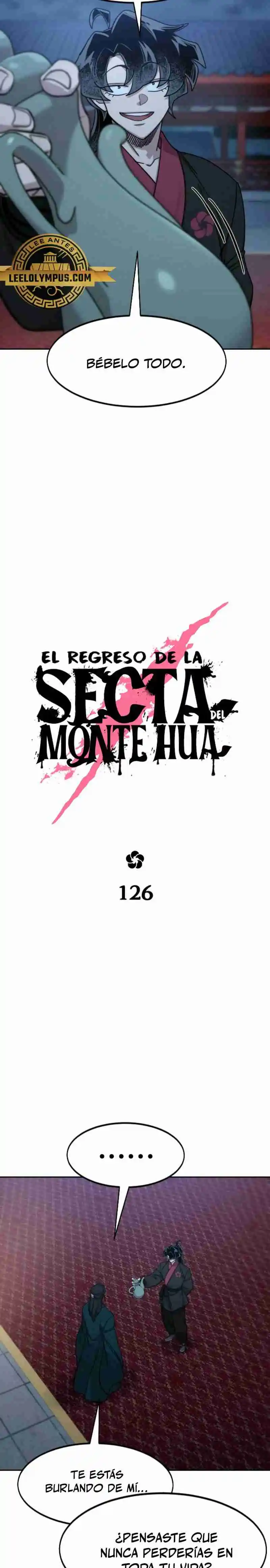 Regreso de la Secta del Monte Hua capítulo 126, página 8