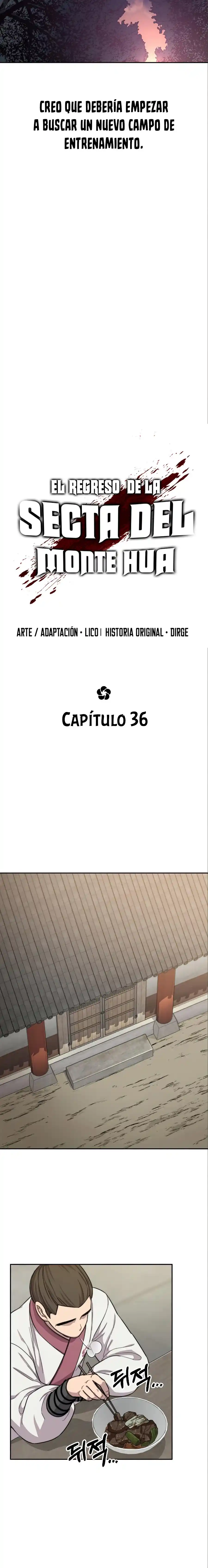 Regreso de la Secta del Monte Hua capítulo 36, página 17