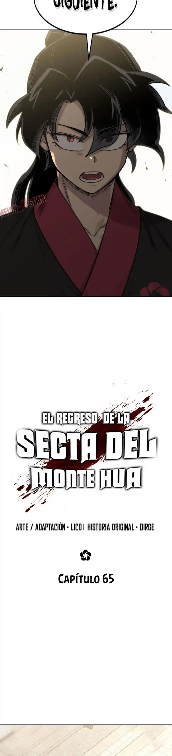 Regreso de la Secta del Monte Hua capítulo 65, página 18