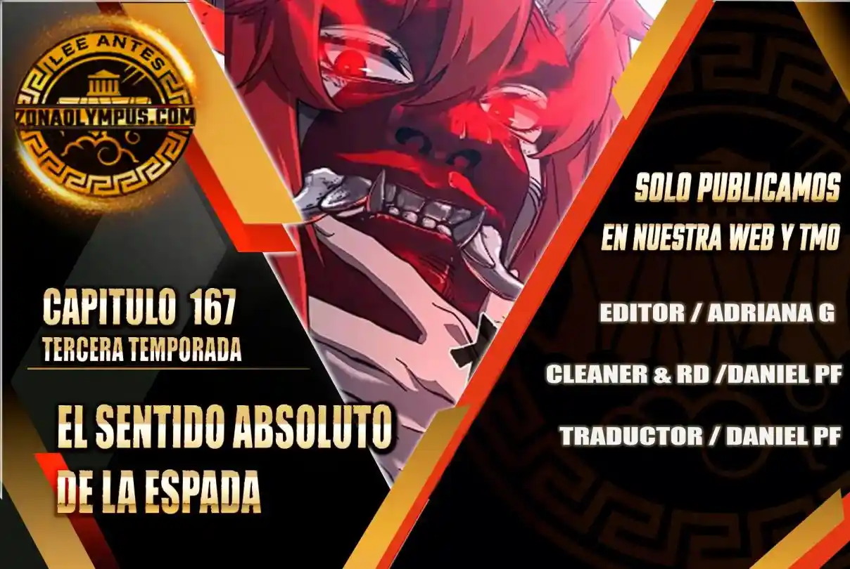 Sentido Absoluto de la Espada capítulo 167, página 1