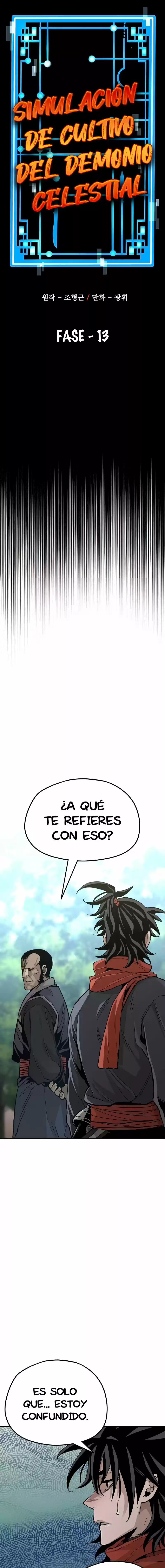 Simulación de cultivo del demonio celestial capítulo 13, página 3
