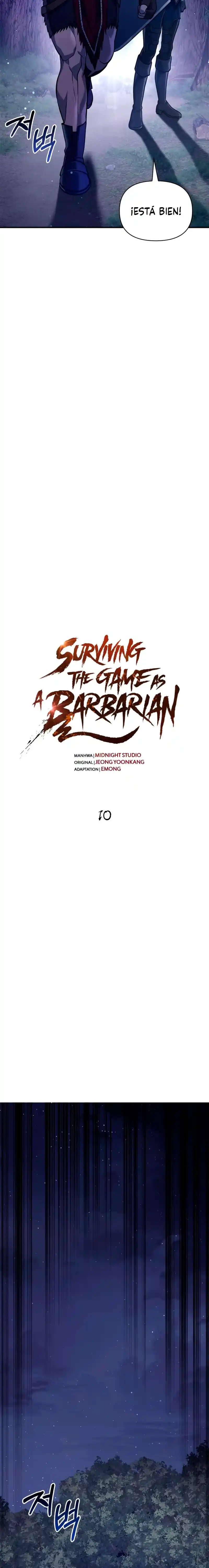 Sobreviviendo a los barbaros de un Juego capítulo 10, página 10