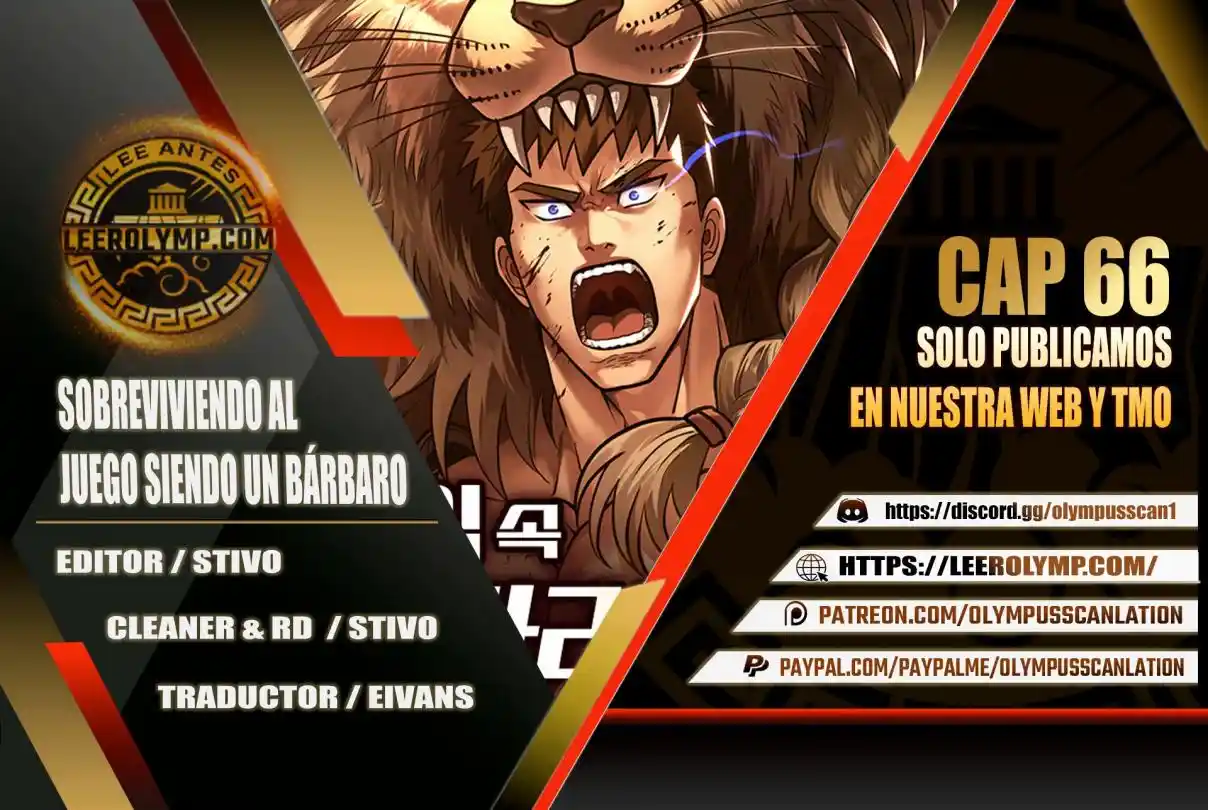 Sobreviviendo a los barbaros de un Juego capítulo 66, página 1