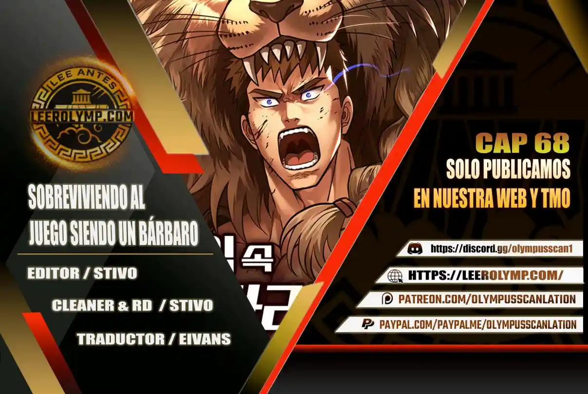 Sobreviviendo a los barbaros de un Juego capítulo 68, página 1