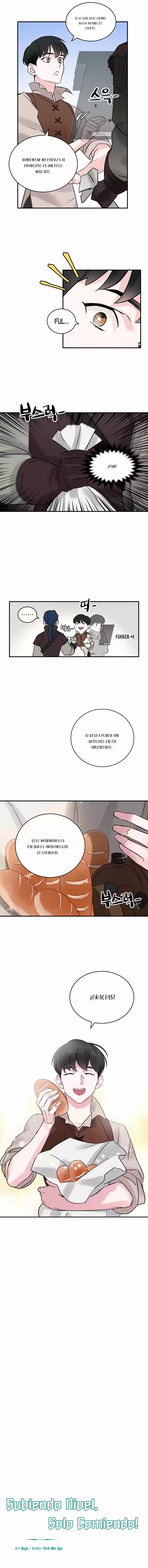 Subo de nivel comiendo! capítulo 4, página 3