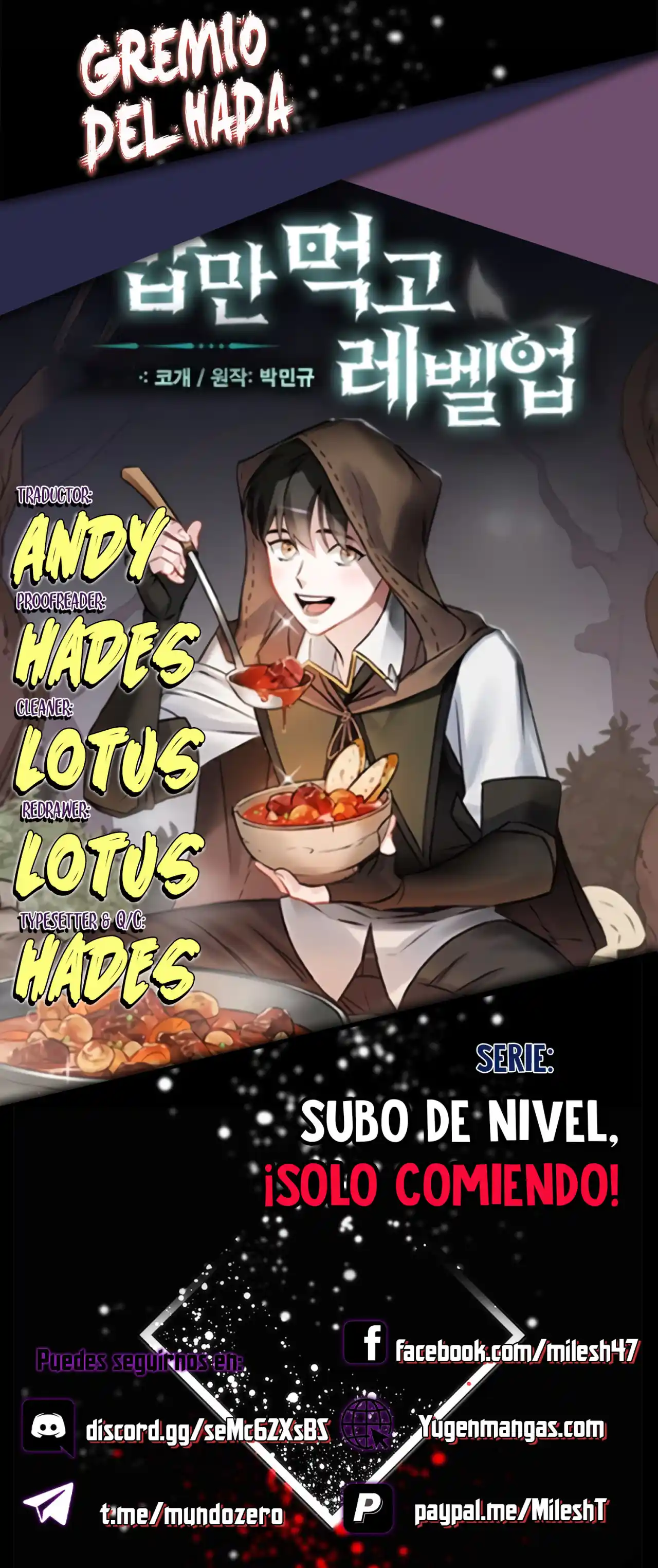 Subo de nivel comiendo! capítulo 56, página 1