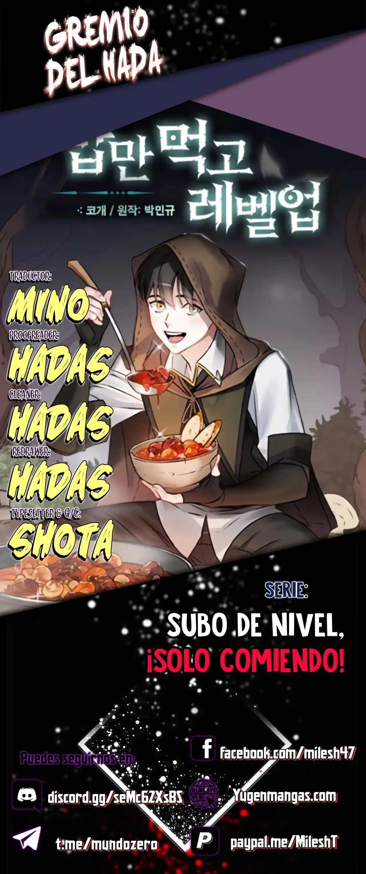 Subo de nivel comiendo! capítulo 57, página 1