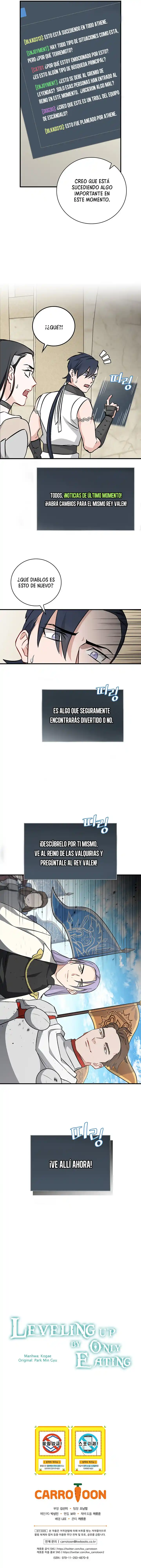 Subo de nivel comiendo! capítulo 64, página 18