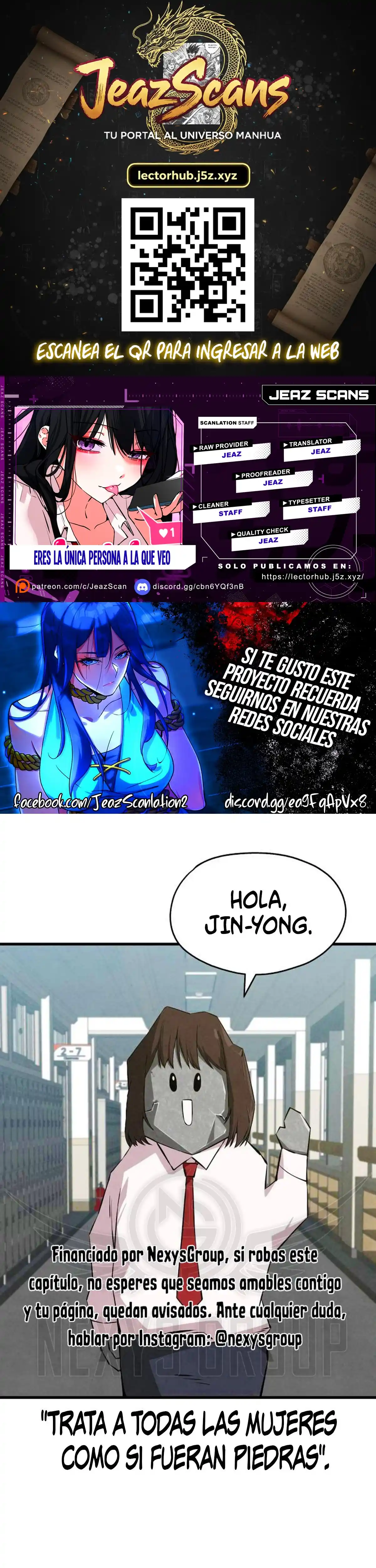 Tú, mi única excepción capítulo 1, página 1