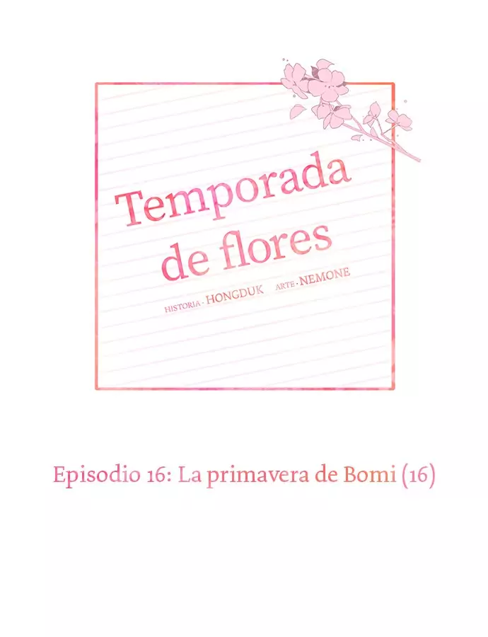 temporada de flores capítulo 16, página 21