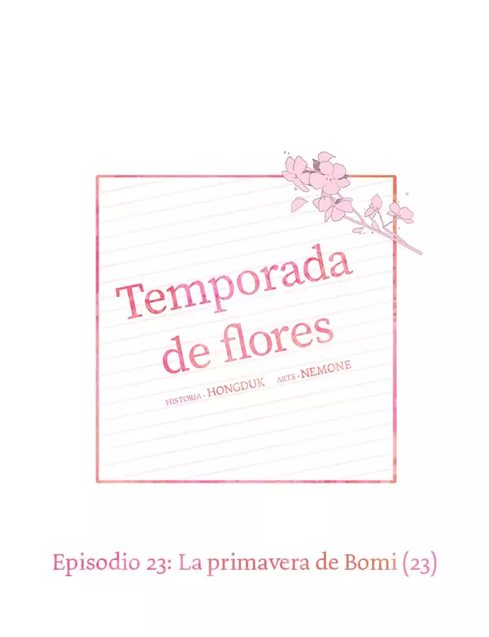 temporada de flores capítulo 23, página 18