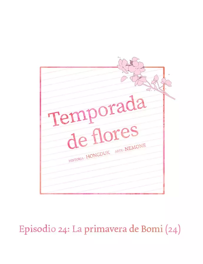 temporada de flores capítulo 24, página 29