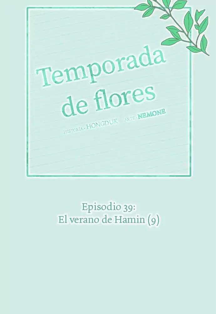 temporada de flores capítulo 39, página 19