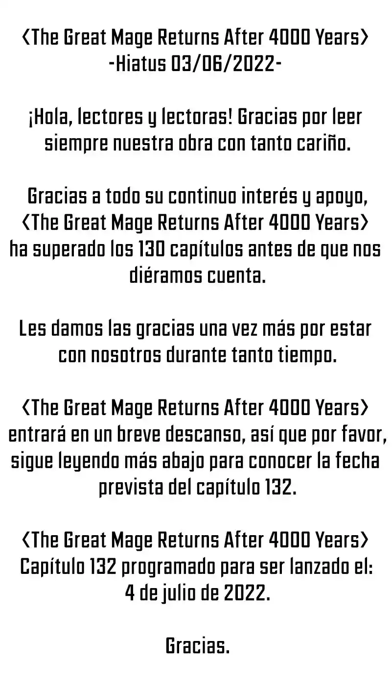 The Great Mage Returns After 4000 Years capítulo 131.5, página 2
