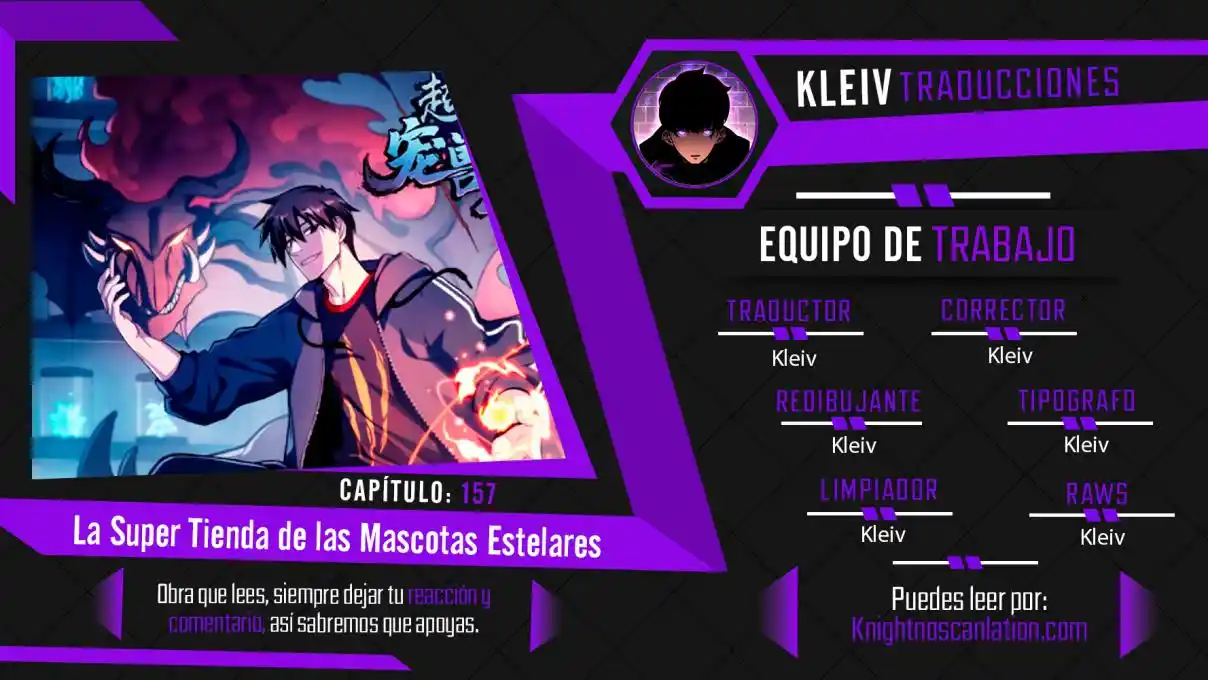 Tienda De Mascotas De Súper Bestias Astrales capítulo 157, página 1
