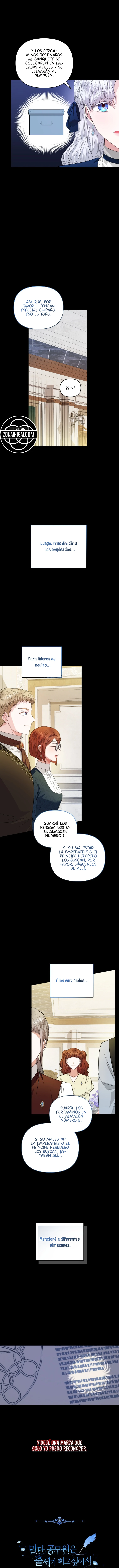 Una funcionaria de bajo rango quiere ascender capítulo 56, página 4