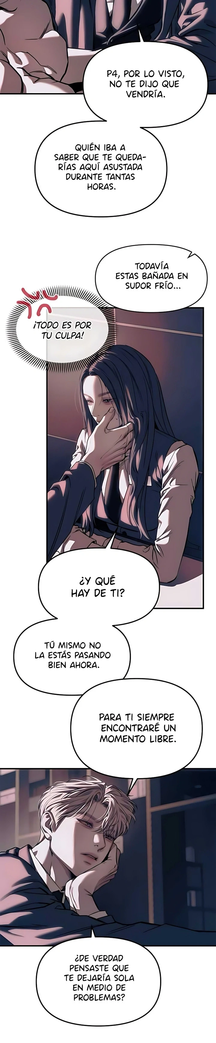 Undercover! Chaebol High School capítulo 106, página 21