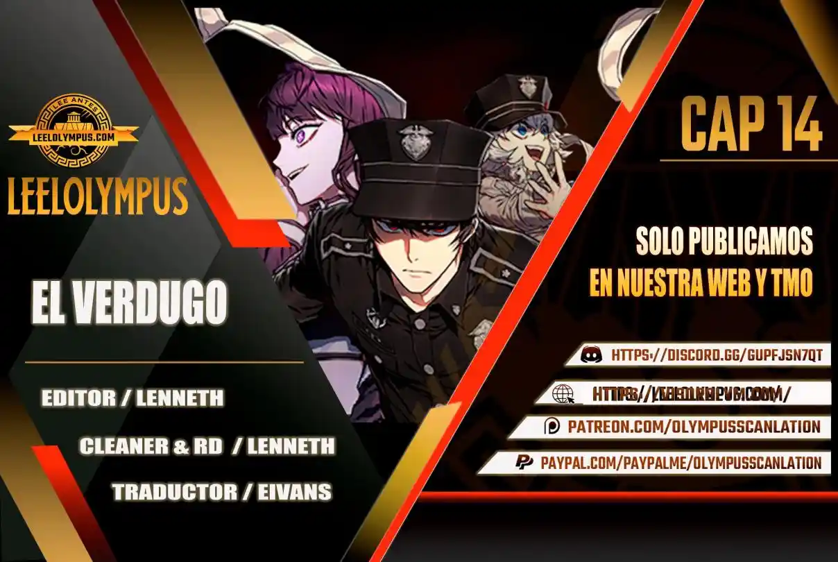 Verdugo capítulo 14, página 1