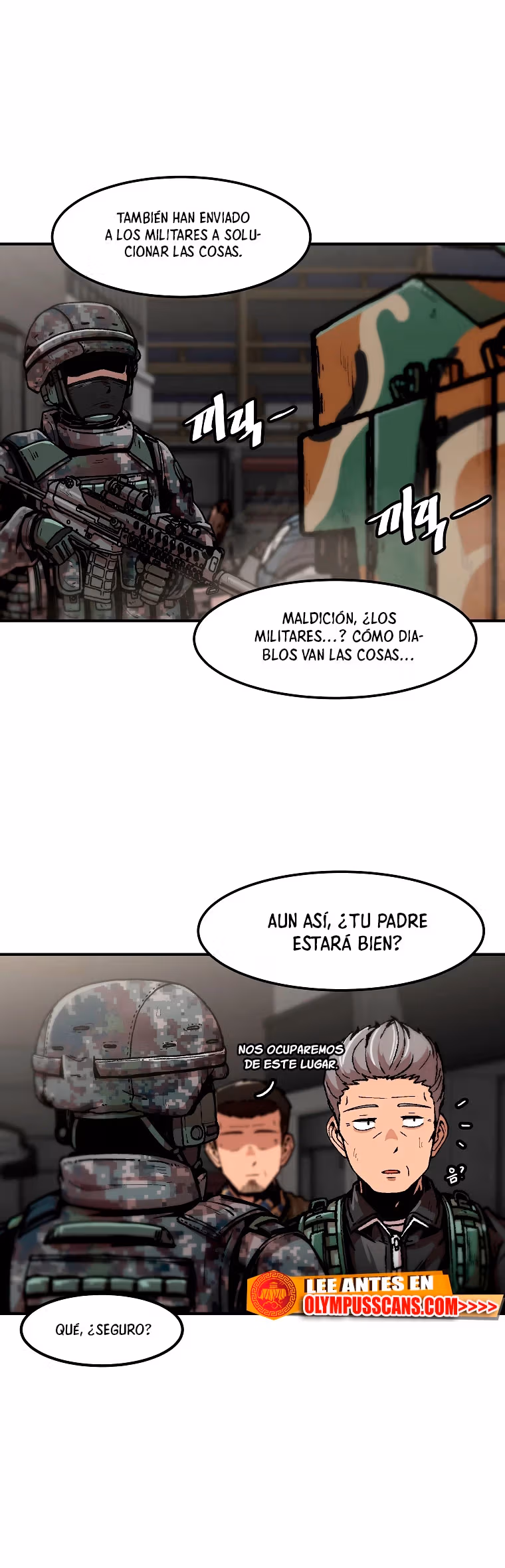 Subo de nivel solo capítulo 119, página 4