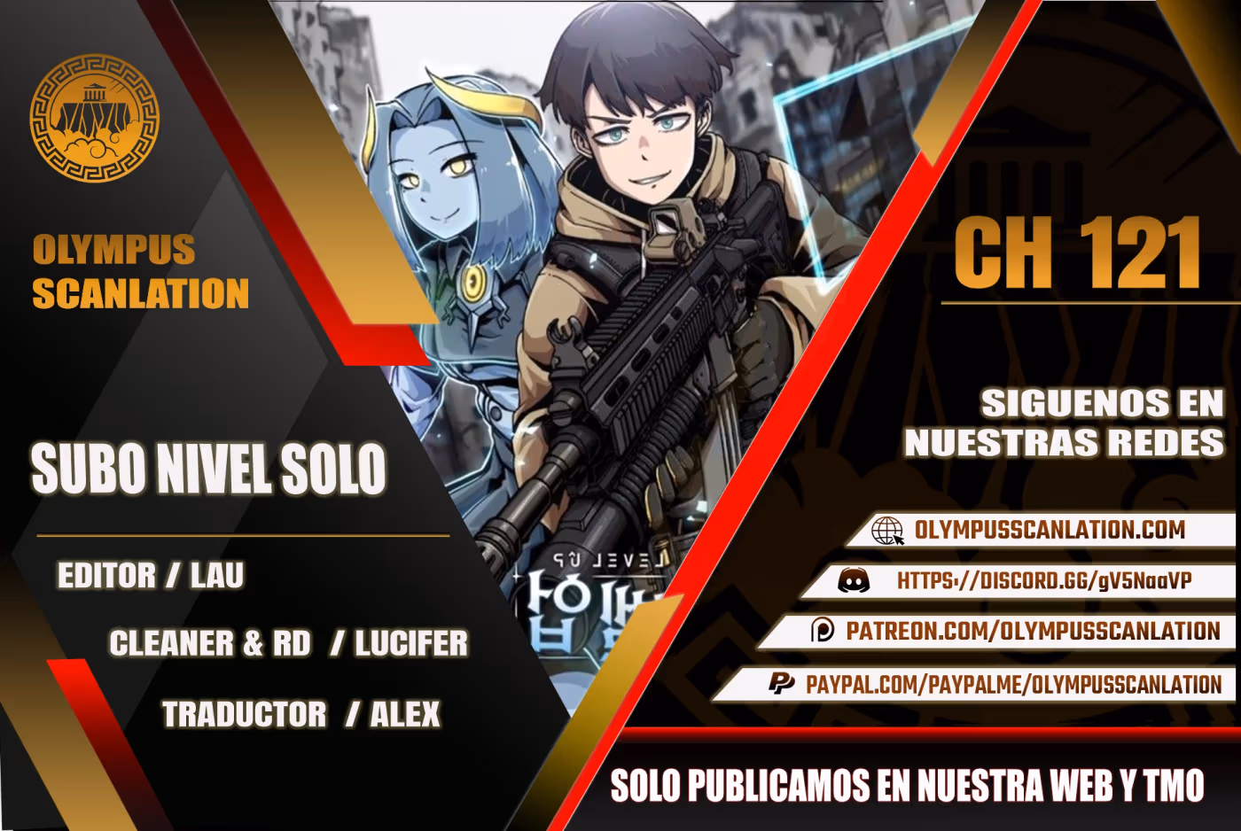 Subo de nivel solo capítulo 121, página 1