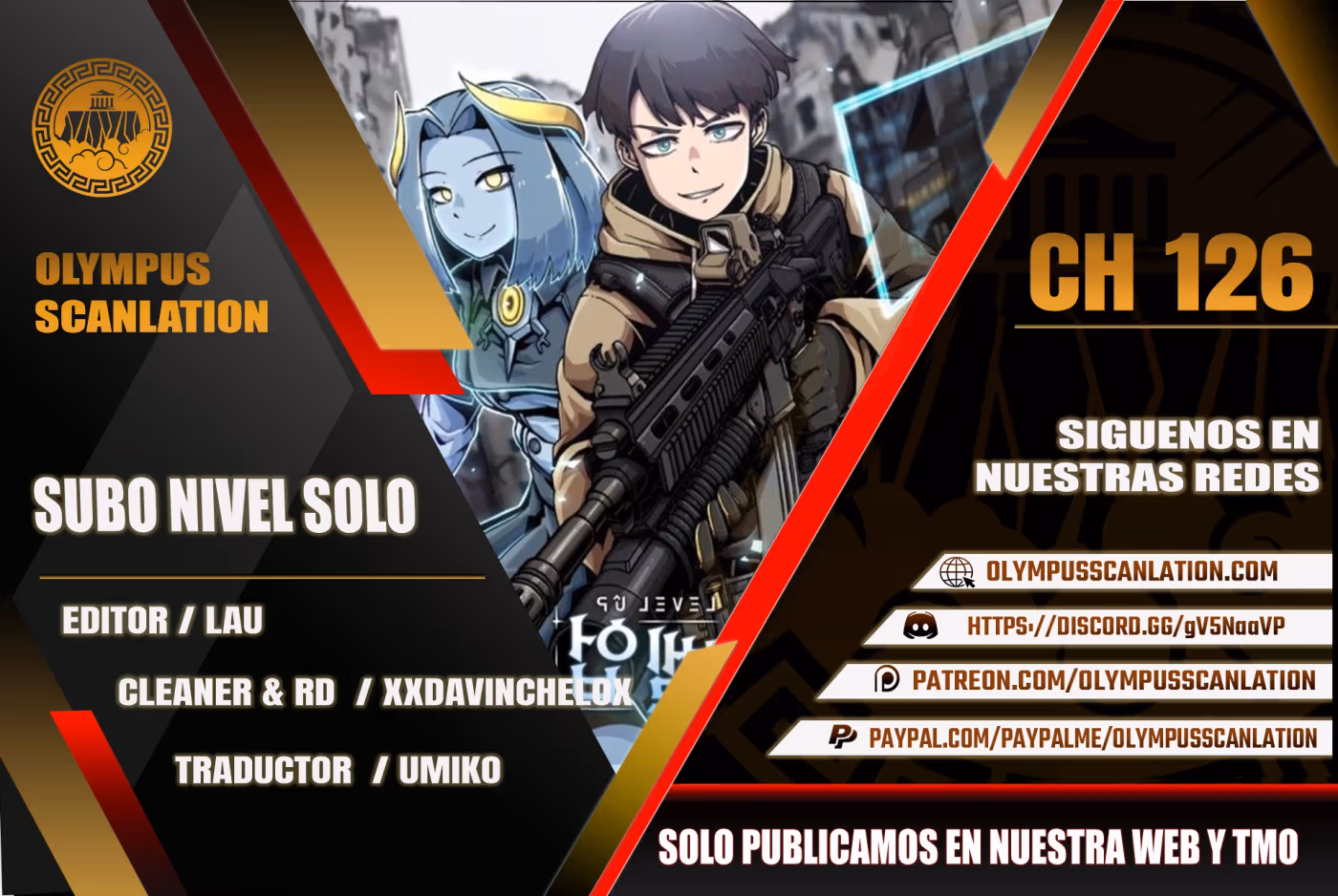 Subo de nivel solo capítulo 126, página 1