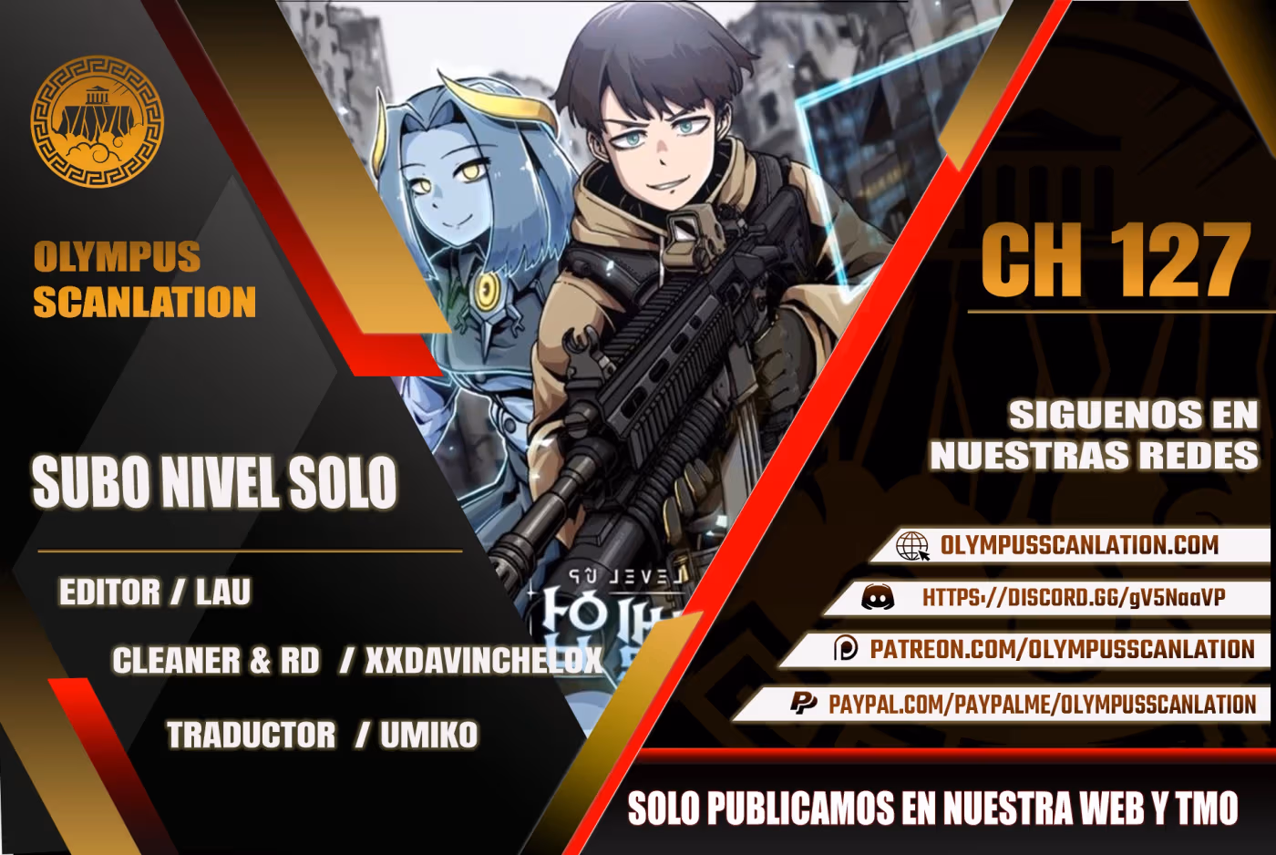 Subo de nivel solo capítulo 127, página 1