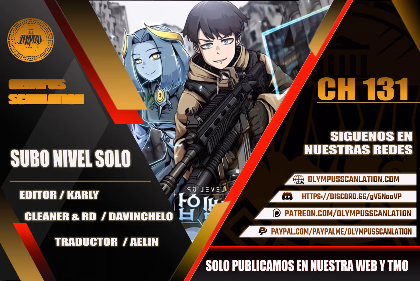 Subo de nivel solo capítulo 131, página 1